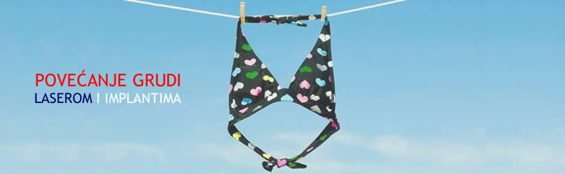 uvecanje grudi laserom i implantima