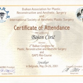 2001BAPRAS ISAPS Mini Course