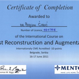 International Course on Breast Reconst and Augm Thomas N